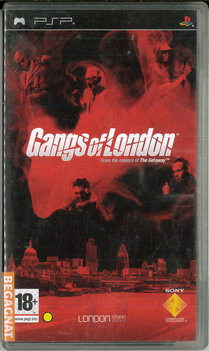 GANGS OF LONDON- psp  - tomt fodral